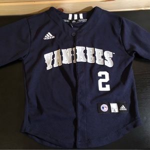 Adidas NY Yankees Jeter Jersey Little Boys Size L (6/7)